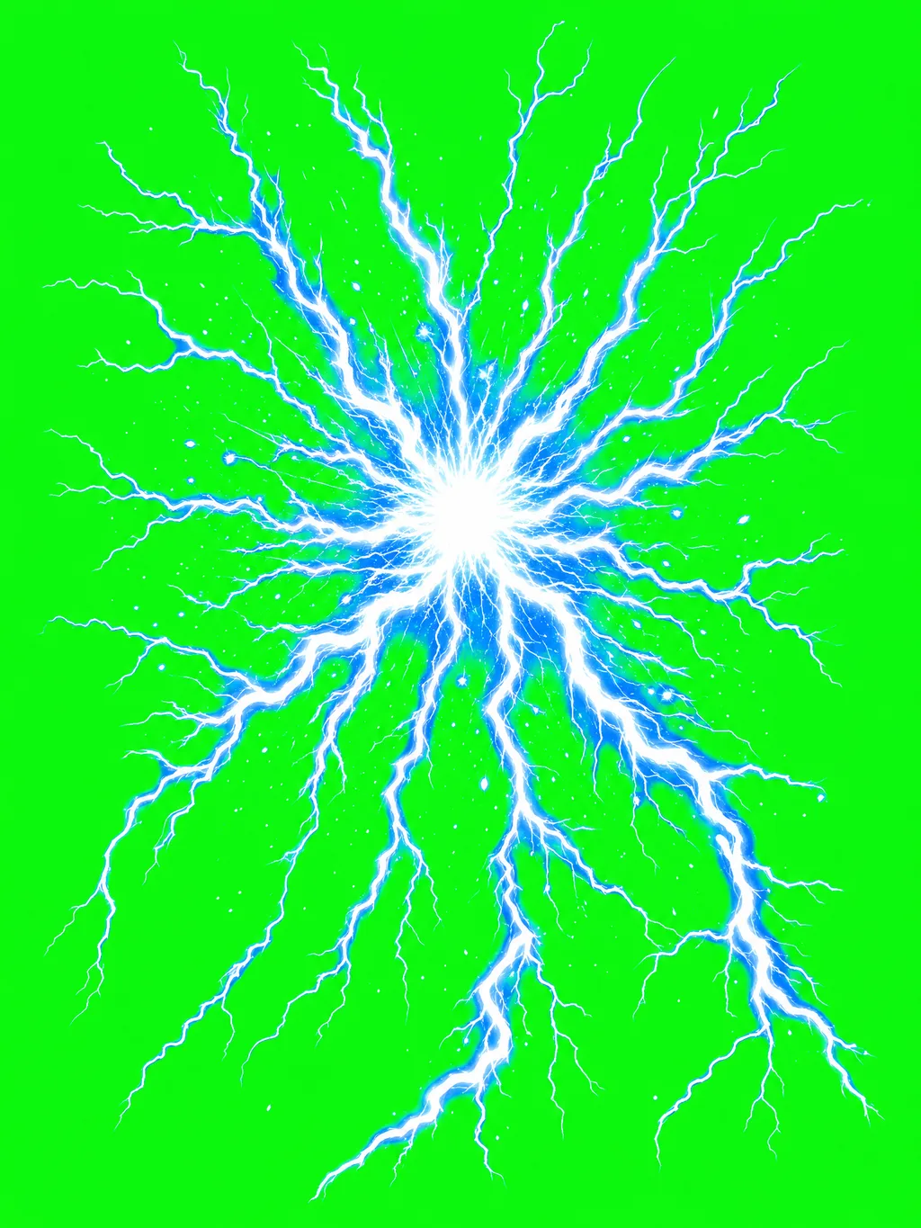fx 01 lightning burst blue