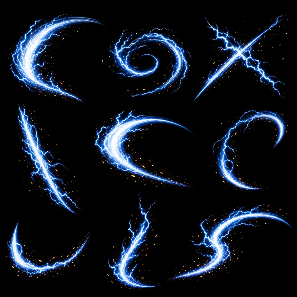 fx 45 energy arcs trails
