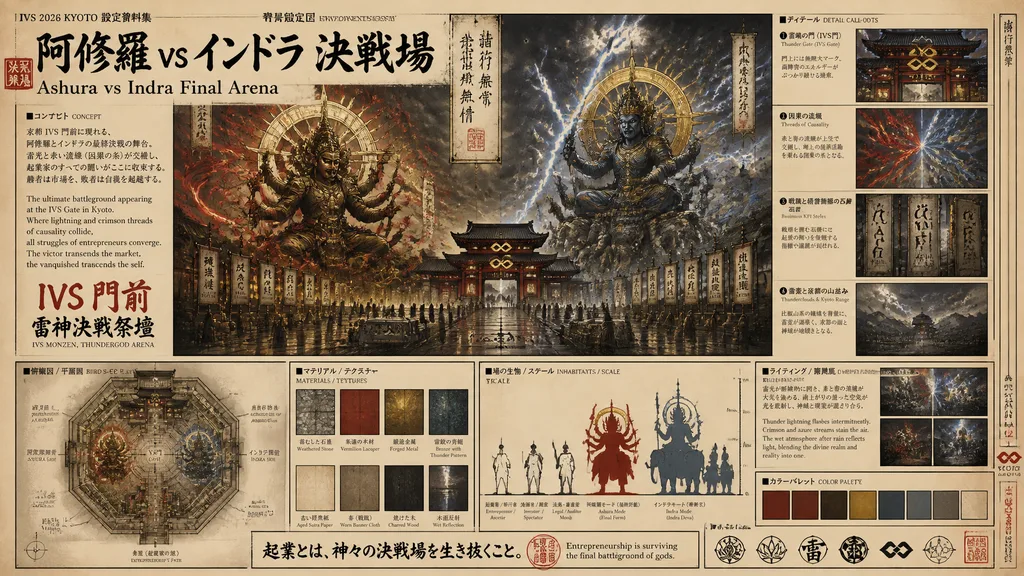 冷青の祭壇室(幾何学石柱・床の神紋・均質な青白光・屋外の空/都市は出さない)