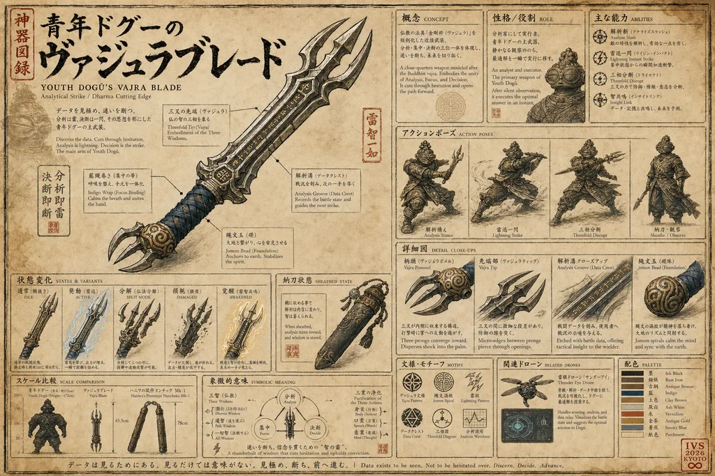 Youth Dogū's Vajra Blade