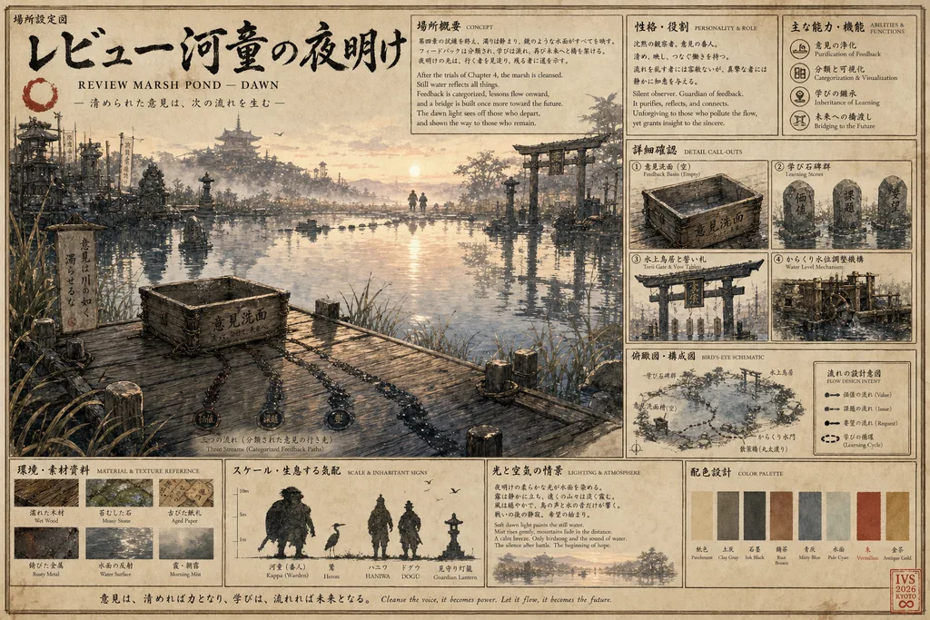 Review Marsh Pond — Dawn
