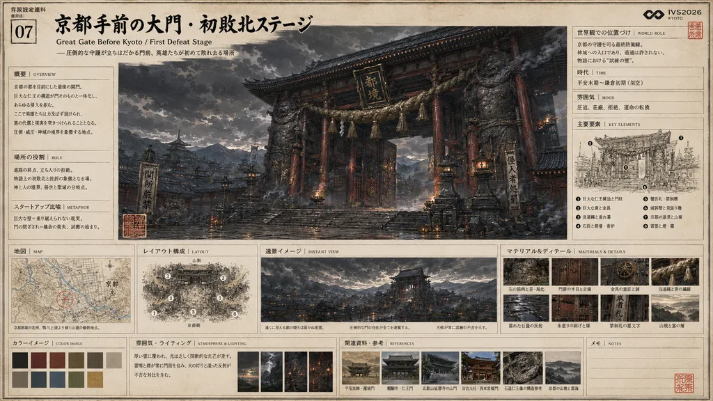 Great Gate Before Kyoto / First Defeat Stage