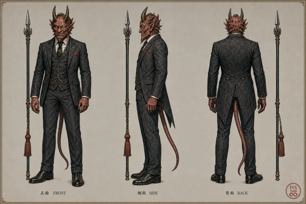 VC Grilling Demon — turnaround (front / side / back)